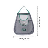 Konyhai hálós tárolózsák gyümölcsök, zöldségek és fokhagyma tárolására