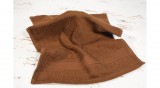 Konyhai kéztörlő  törölköző csokoládé barna pamut frottír 30x50cm