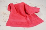 Konyhai kéztörlő  törölköző pink pamut frottír 30x50cm