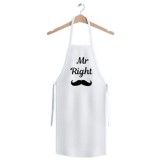 Konyhai kötény MR. Right felirattal DA00282A