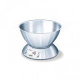 Konyhai mérleg tálas inox - Beurer, KS 54
