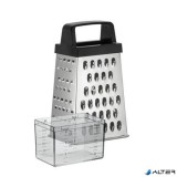 Konyhai reszelő, 4 oldalú, tárolóval, RESTO "Sham 95412"