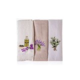 Konyharuha szett, levendulás - Ingyenes szállítással