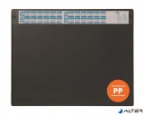 Könyökalátét, 650x480 mm, éves naptárral, DURABLE, fekete