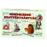 Könyvforrás Kft. Gondolkodó - Rejtvénykártyák 2.