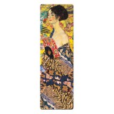 Könyvjelző Fridolin Gustav Klimt &#039;Hölgy legyezővel&#039;