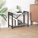 Könyvszekrény Szürke sonoma 60 x 30 x 48.5 cm Faanyag