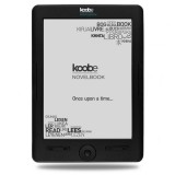 Koobe NovelBook HD Shine 6" E-book olvasó 8GB Black + Bekool E-book olvasó tok 6" Black KNSEBKNEWBLACK