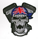 Koponya és V-blokk hátfelvarró, nagyméretű