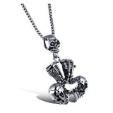 KOPONYÁK - ACÉL NYAKLÁNC