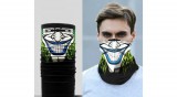 Koponyás bohóc csősál, koponya maszk, símaszk - Joker v3