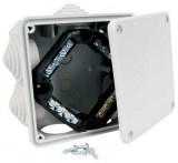 KOPOS 8111 LA Zárt falon kívüli doboz sorkapoccsal IP54 117x117x58 mm