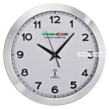 Köralakú, fém rádió vezérlésű, média-óra