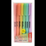 Kores 0.5-5 mm Szövegkiemelő készlet - 6 különböző pasztell szín (36246)