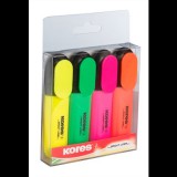 Kores 36140 1-5mm Szövegkiemelő készlet 4 db - Vegyes (36140)