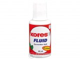 Kores "FLUID" oldószeres hibajavító, 20 ml