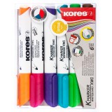 Kores K-Marker 3-5 mm Alkoholos marker kúpos - Vegyes szín (6 db) (20902)