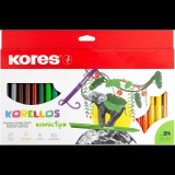 KORES KORELLOS gyereknek, vastag hegy, 24 szín (29044)