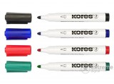 Kores "Marka" 3-5 mm, kúpos tábla- és flipchart marker, 4 különböző szín