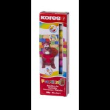 Kores Plastilina Gyurma 200 g - 10 szín (34010)