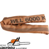 Körhurok Barna 6To, H - 3 méter, szélesség - 80 mm, horonyhossz (L) 3,00 m