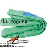 Körhurok Zöld 2To, H - 4 méter, szélesség - 44 mm, horonyhossz (L) 4,00 m