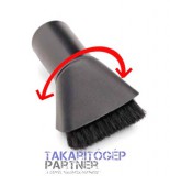 Körkefe, bútorkefe forgatható fejjel DN32