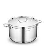 Korkmaz A1028 ALFA MÉLY FAZÉK+FEDŐ 8.5L 28X14cm