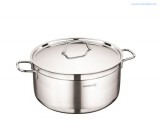 Korkmaz Alfa rozsdamentes fazék fedővel 1,8 literes 16x9 cm