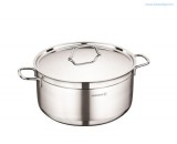 Korkmaz Alfa rozsdamentes fazék fedővel 3,5 literes 20x40 cm