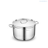 Korkmaz Alfa rozsdamentes fazék fedővel 4 literes 22x12 cm