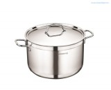 Korkmaz Alfa rozsdamentes fazék fedővel 8,5 literes 28x14 cm