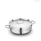 Korkmaz Alfa szeletsütő lábas fedővel 5,5 literes 28x9 cm