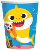KORREKT WEB Baby Shark Music papír pohár 8 db-os 250 ml