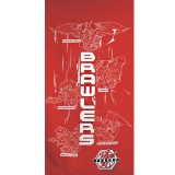 KORREKT WEB Bakugan Red Strike fürdőlepedő, strand törölköző 70x140cm