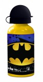 KORREKT WEB Batman Bat Signal alumínium kulacs ivókupakkal 400 ml