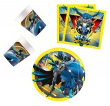 KORREKT WEB Batman Rogue Rage party szett 36 db-os 23 cm-es tányérral