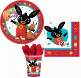 KORREKT WEB Bing Red party szett 32 db-os 23 cm-es tányérral