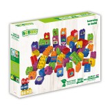 KORREKT WEB BiOBUDDi BB-0012 - készségfejlesztő bio építőjáték - 60 db építőkocka - Tanulj építeni II.