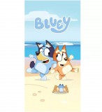 KORREKT WEB Bluey Together fürdőlepedő, strand törölköző 70x140cm
