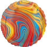 KORREKT WEB Colorful Circle, Színes Fólia lufi 43 cm