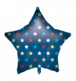 KORREKT WEB Csillag Blue Star fólia lufi 46 cm