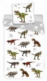 KORREKT WEB Dinoszaurusz gyerek ágyneműhuzat 100×135cm, 40×60 cm