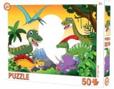 KORREKT WEB Dinoszaurusz puzzle 50 db-os