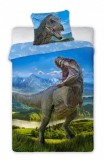 KORREKT WEB Dinoszaurusz T-Rex ágyneműhuzat 140×200cm, 70×90 cm