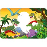 KORREKT WEB Dinoszaurusz World tányéralátét 43x28 cm