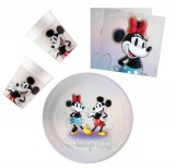 KORREKT WEB Disney 100 Minnie party szett 36 db-os 23 cm-es tányérral