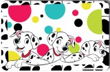 KORREKT WEB Disney 101 Kiskutya Polka dots tányéralátét 43x28 cm