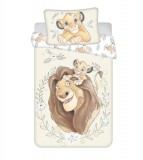 KORREKT WEB Disney Az Oroszlánkirály Simba gyerek, ovis ágyneműhuzat 100×135 cm, 40×60 cm