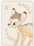 KORREKT WEB Disney Bambi Beige polár takaró 100x140cm